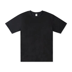 Black Stain-Resistant Pima Cotton T-Shirt