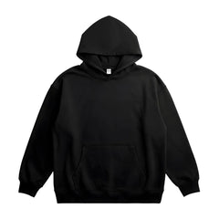 Black Premium Heavyweight Pima Cotton Hoodie