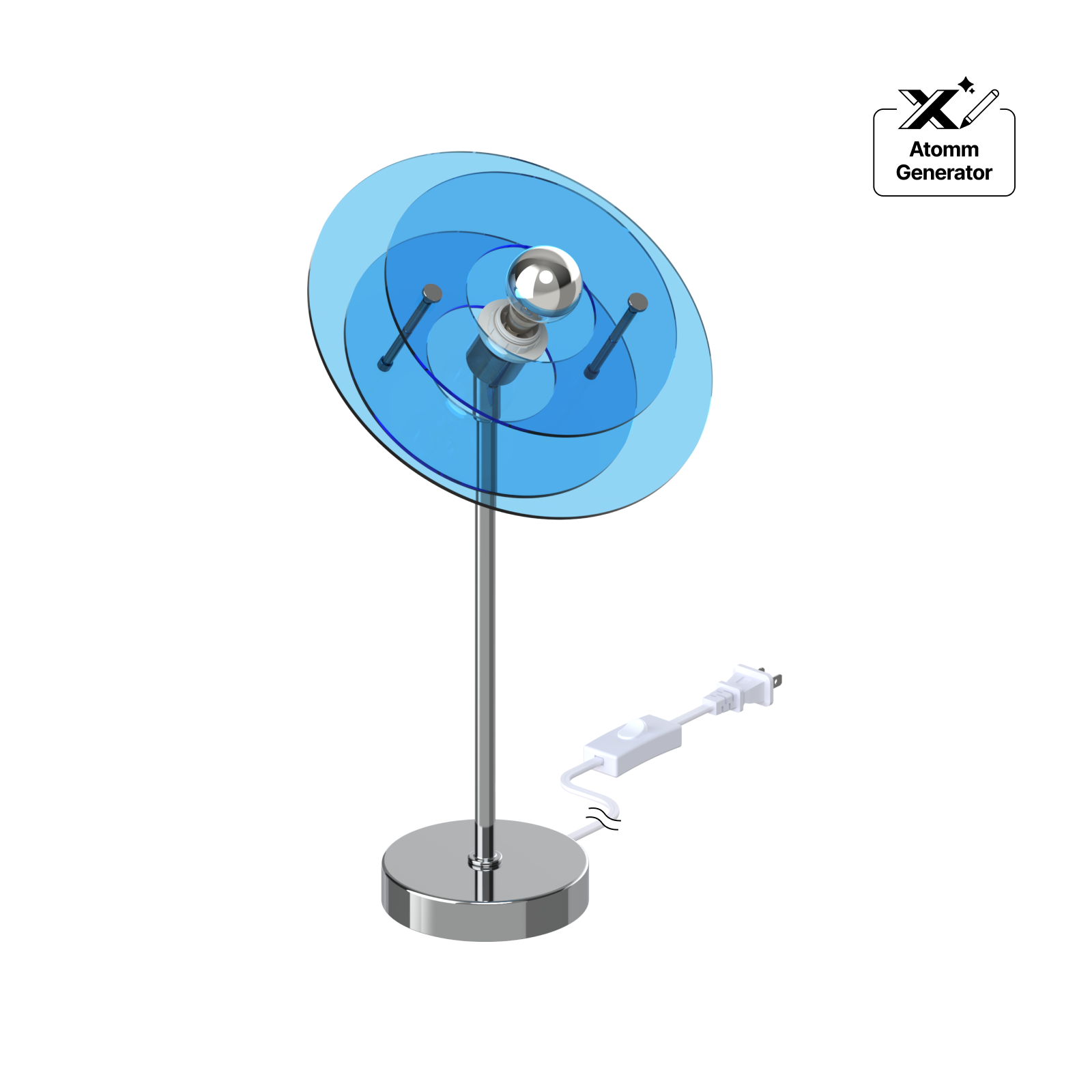 Modern adjustable table lamp kit 03