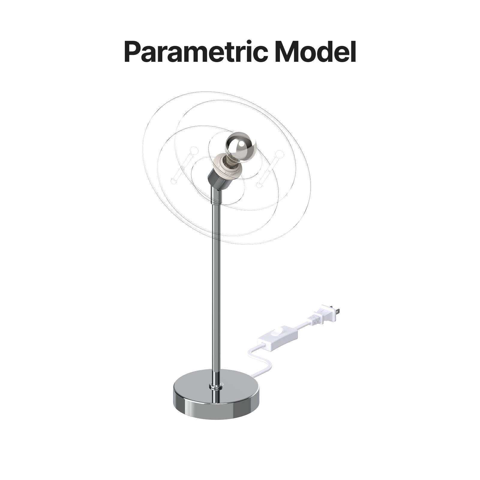 Modern adjustable table lamp kit 05
