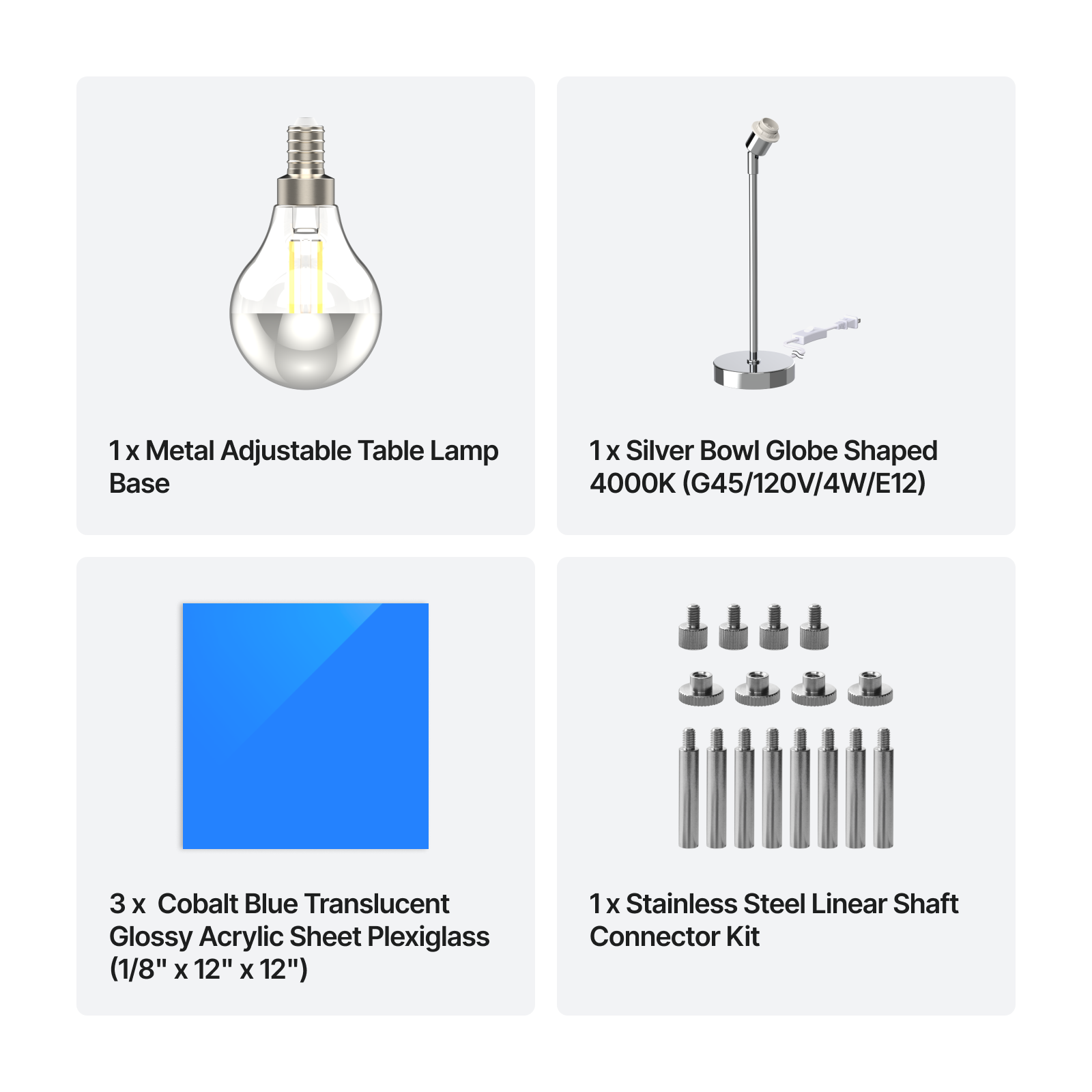 Modern adjustable table lamp kit 07