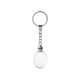 Multicolored LED Oval K5 Crystal Keychain (10pcs)