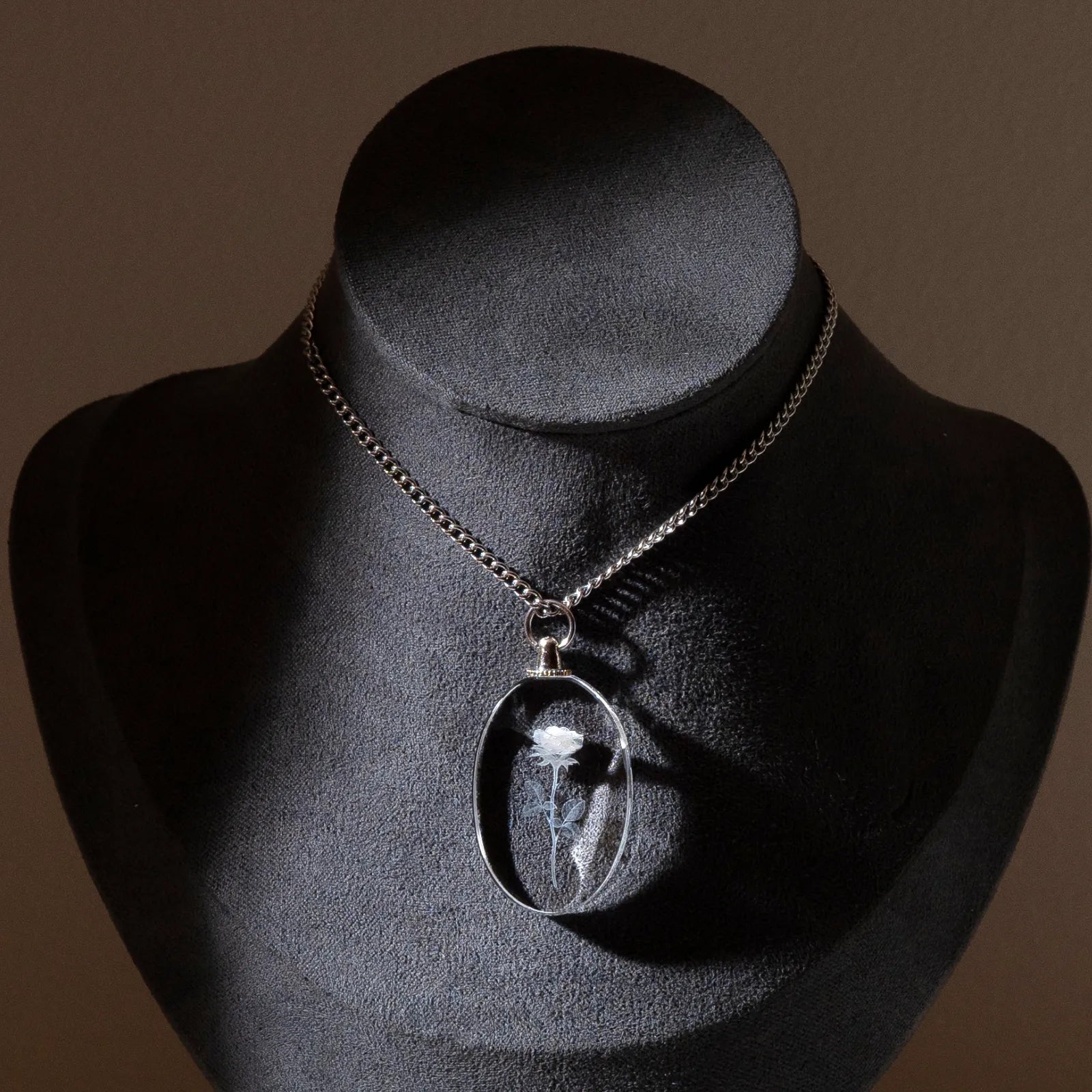 Oval k5 crystal necklace 2pcs 02
