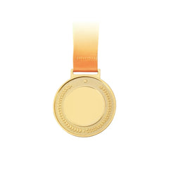 Patterned round metal medal 10pcs 01 medium