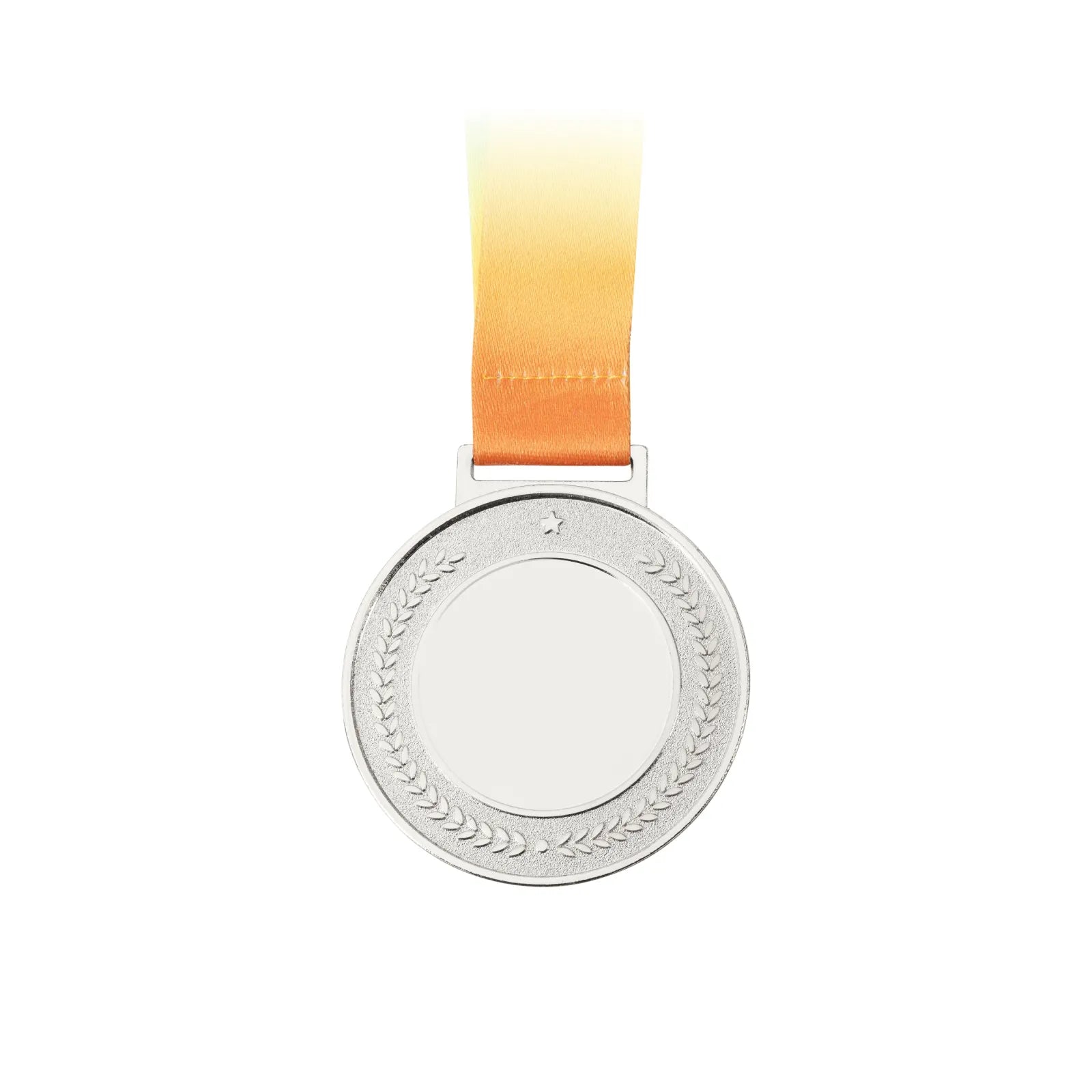 Patterned round metal medal 10pcs 07