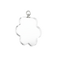 Paw-Shaped K5 Crystal Necklace (2pcs)
