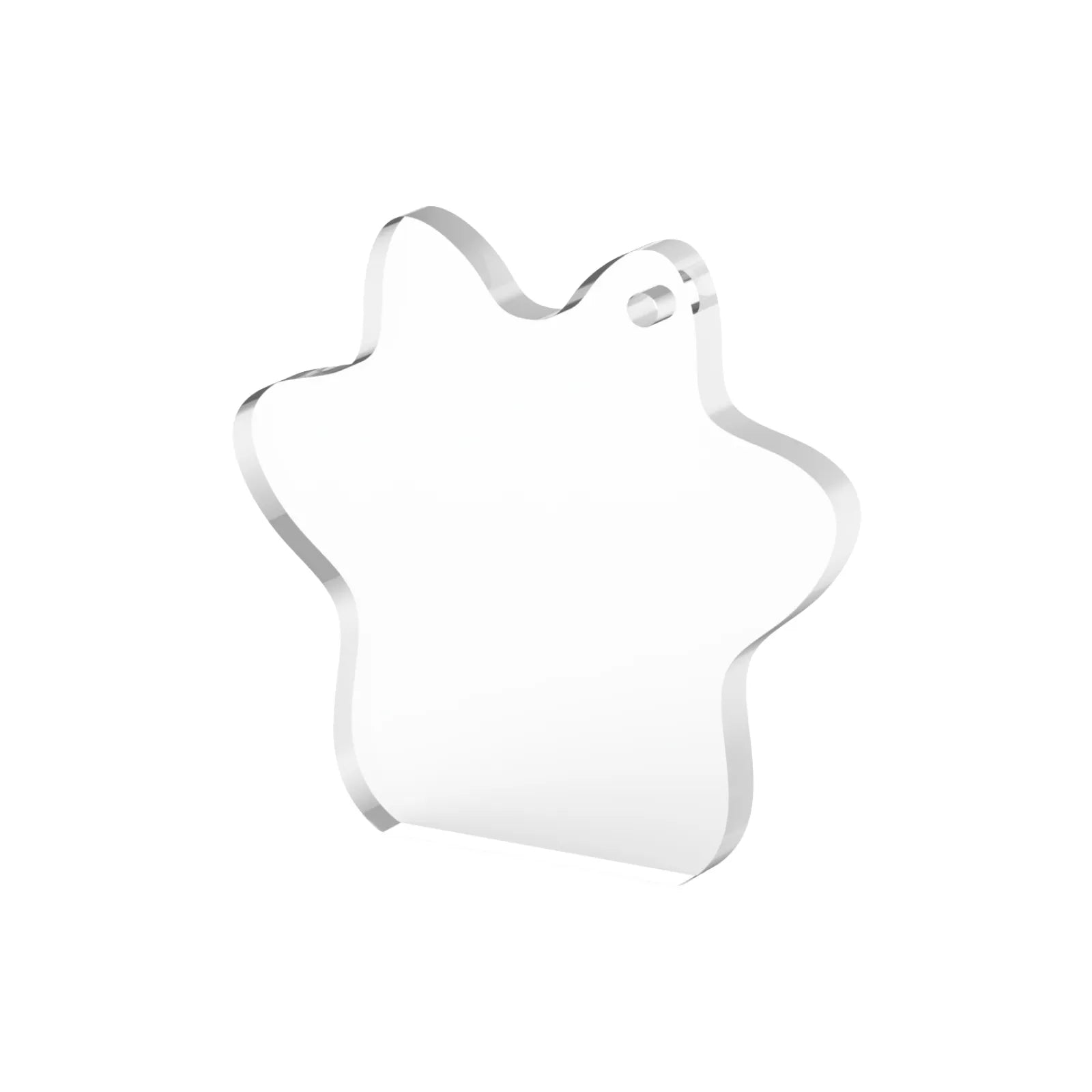 Paw shaped k5 crystal ornament 3pcs 01