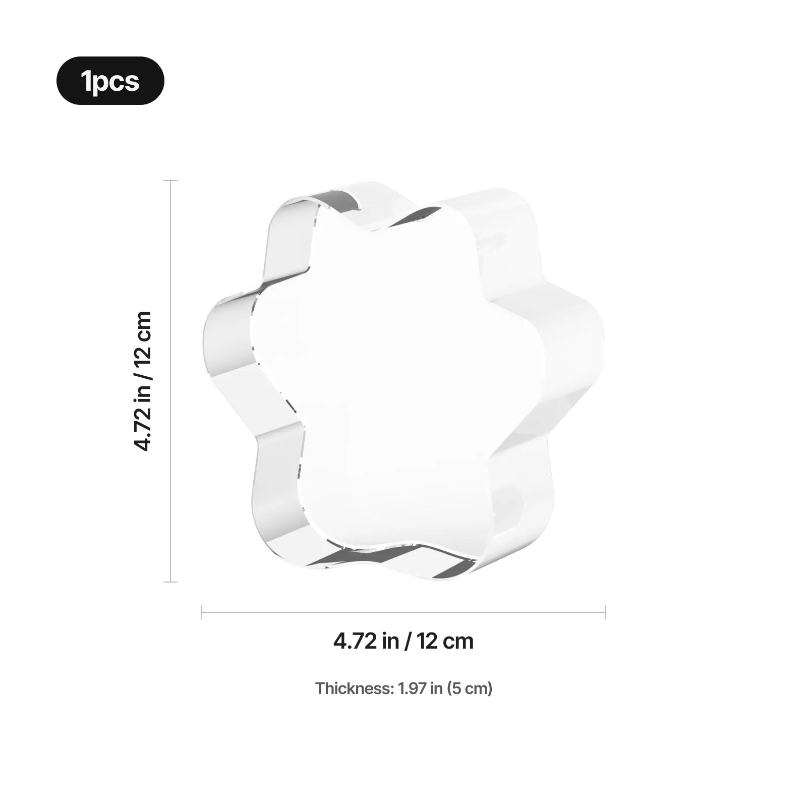 Paw shaped k9 crystal 02