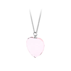 Pink heart shape k5 crystal necklace 2pcs 01 medium