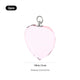 Pink Heart-Shape K5 Crystal Necklace (2pcs)
