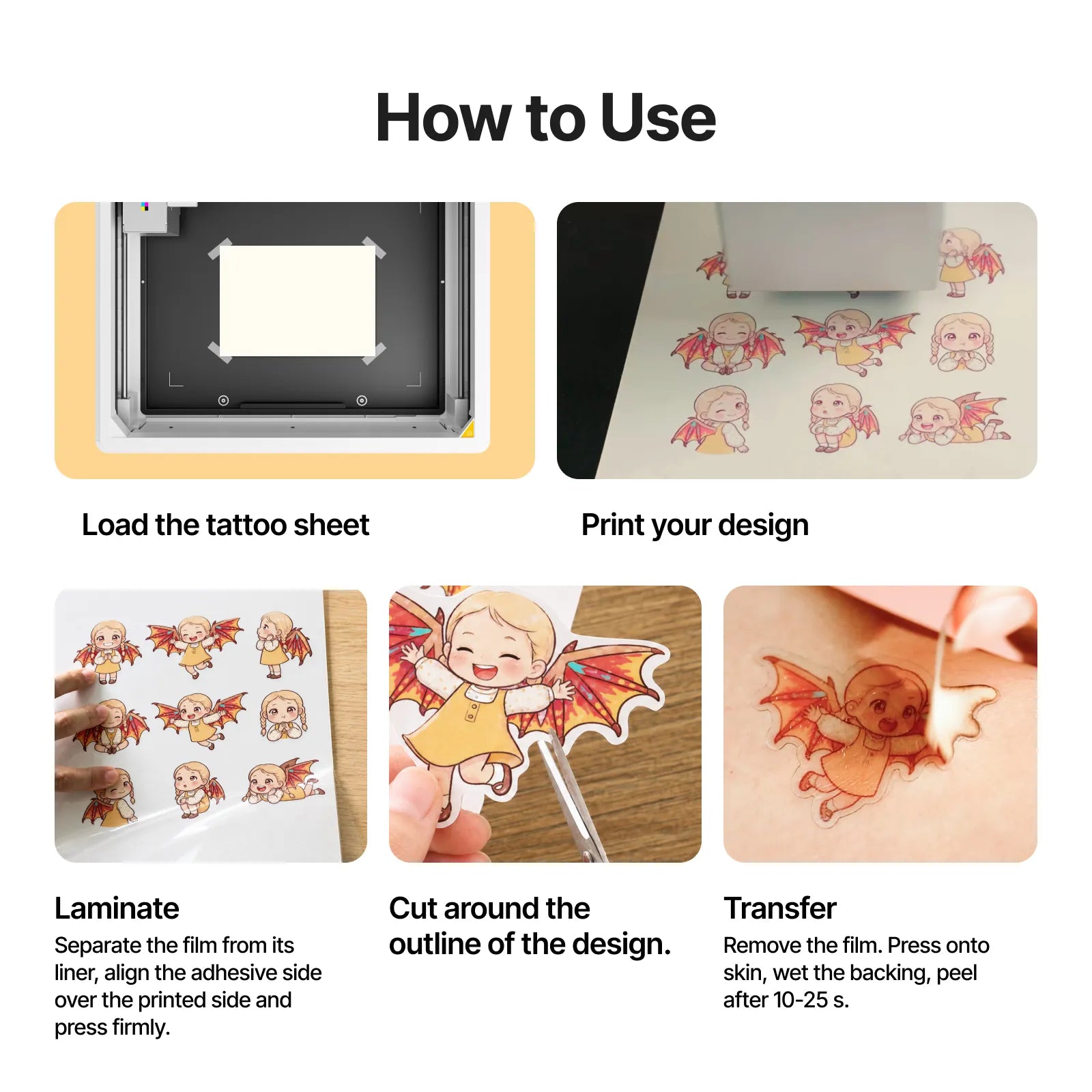 Printable temporary tattoo sheets 04