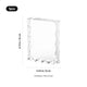 xTool Selected Rectangular K9 Crystal with Hemmed Edges