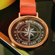 Round Ultra-Clear Crystal Medal (10pcs)