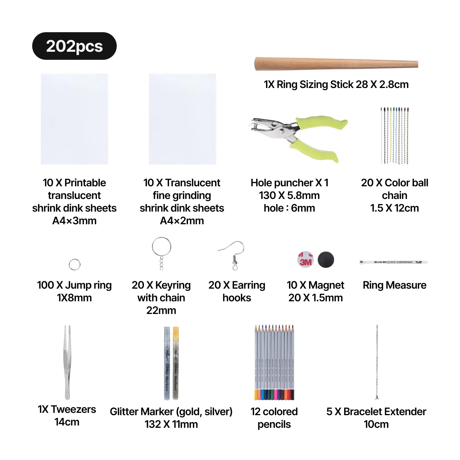 Shrinky dink paper kit 03