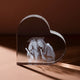 xTool Selected Sideways Heart K9 Crystal
