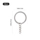 xTool Selected Silver Key Ring with Chain (20pcs)