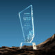 xTool Selected Slanted-Edge K9 Crystal Trophy with Engraved Decoration