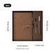Soft-touch Brown A5 PU Notebook and Ballpoint Pen Set