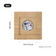 Square Beech Wood 7-Color LED Light Base with Groove