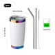 20oz Stainless Steel Coffee Tumbler for Laser Engraving
