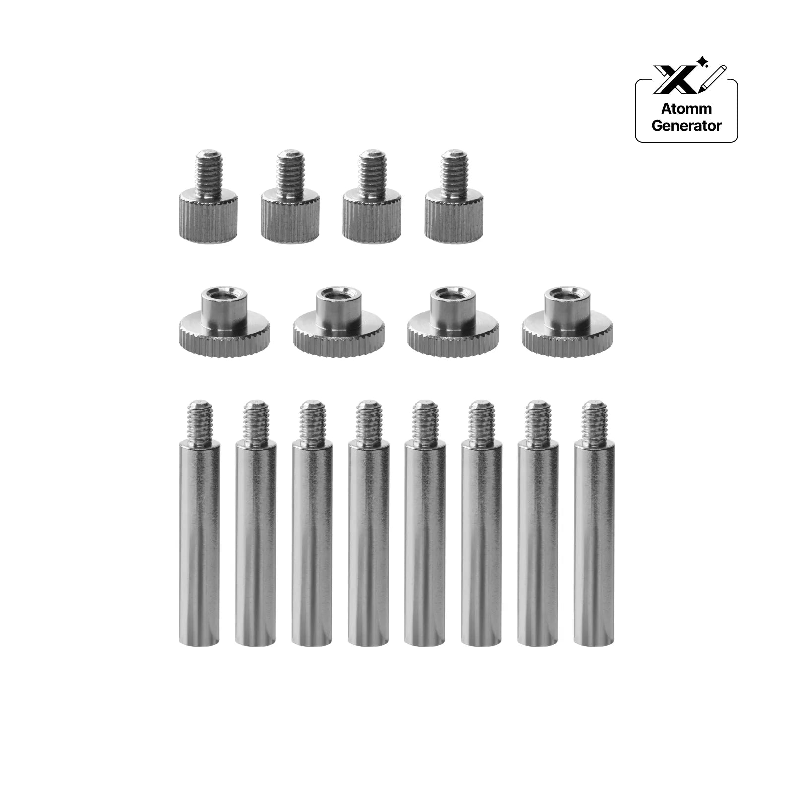 Stainless steel linear shaft connector kit 01