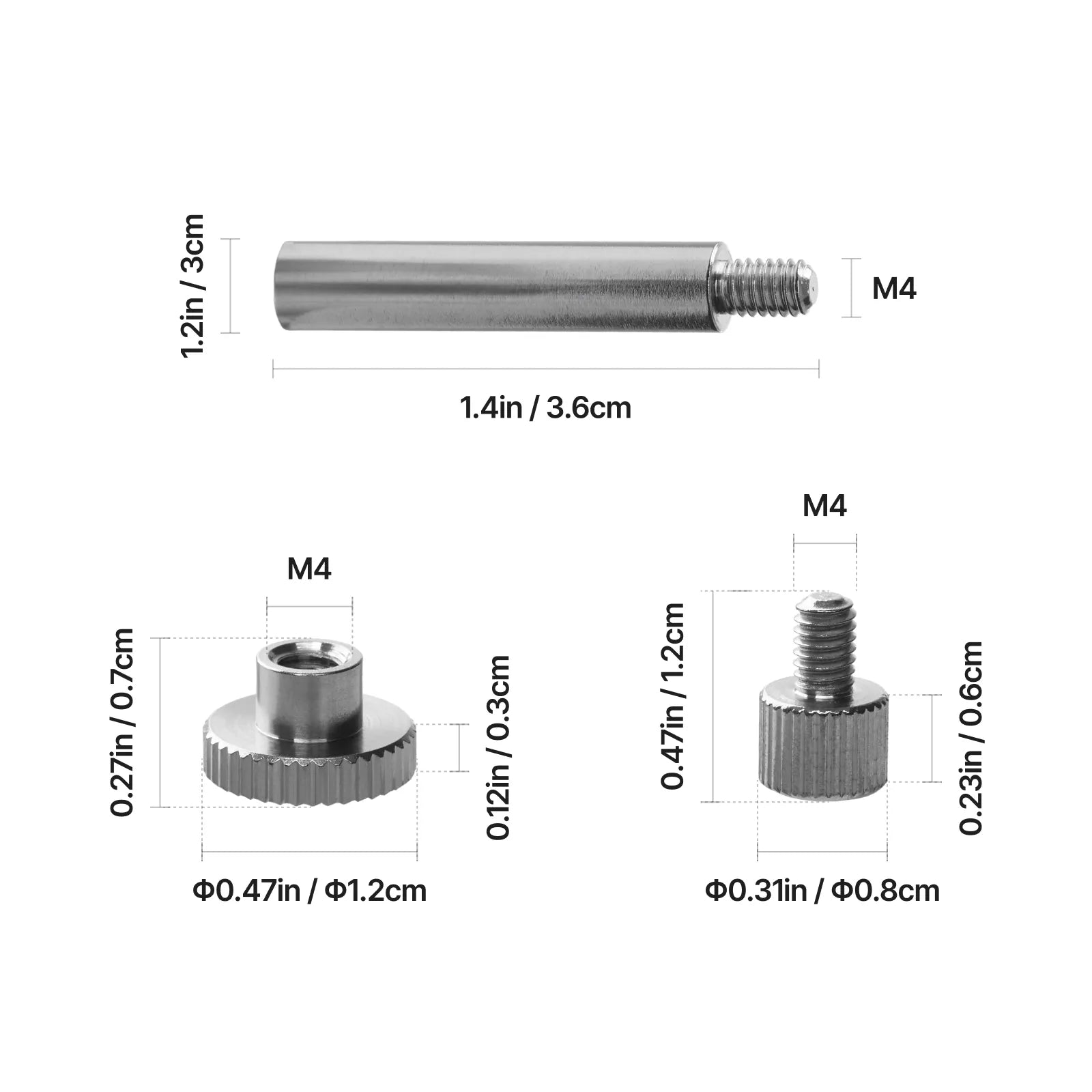 Stainless steel linear shaft connector kit 03