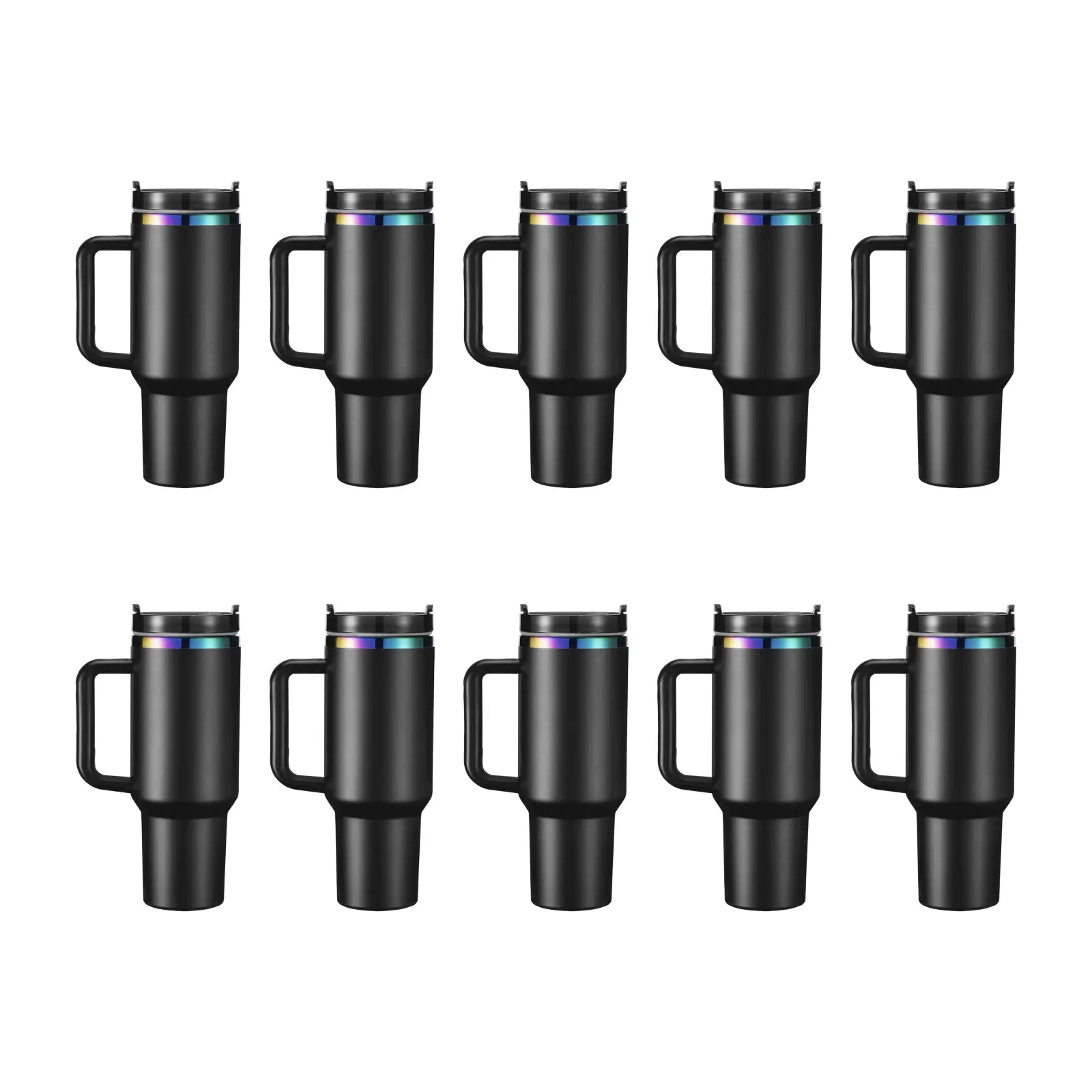 40oz Stainless Steel Tumbler with Removable Handle