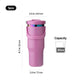 Stainless Steel Tumbler with Handle and Straw (30oz)