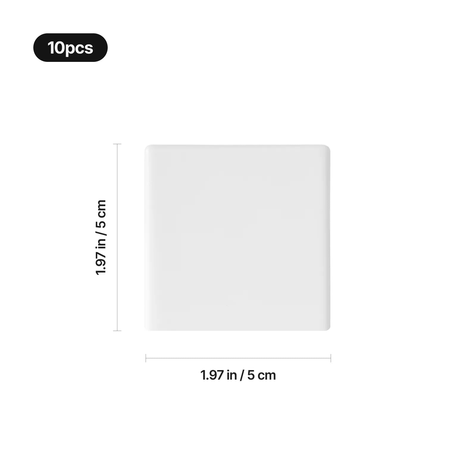 Sublimation ceramic fridge magnet 06