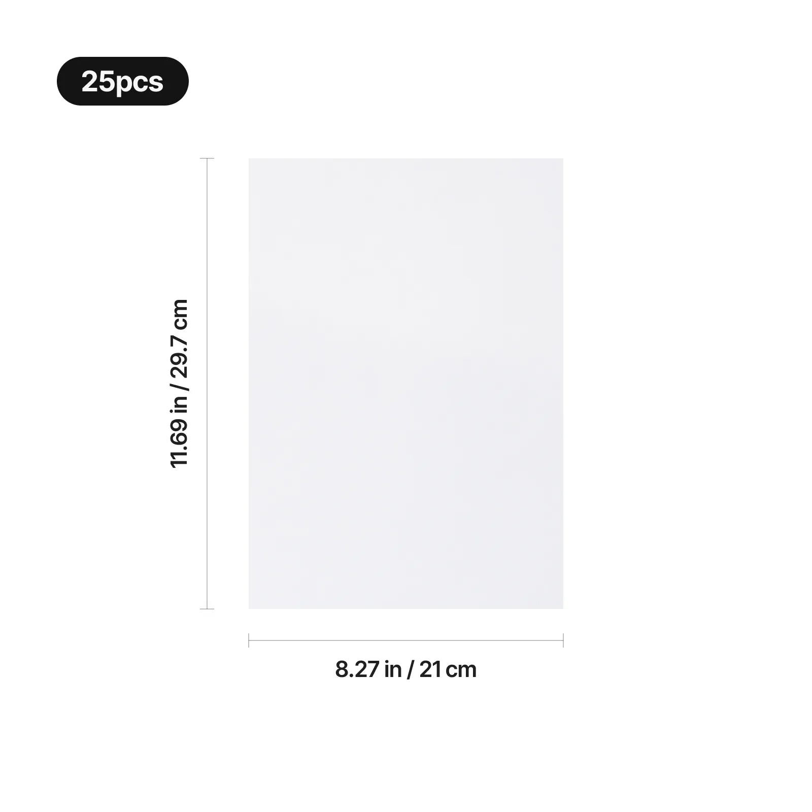 Translucent vellum inkjet sticker paper 25pcs 03
