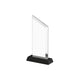 xTool Selected Trapezoidal K5 Crystal Trophy with Marble Base
