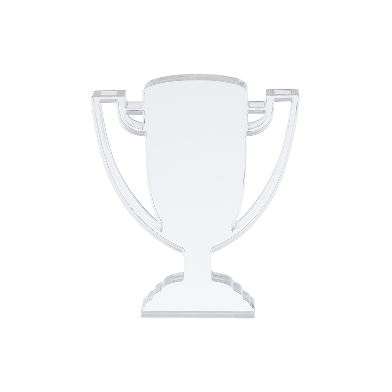 Trophy shaped acrylic award 2pcs 02