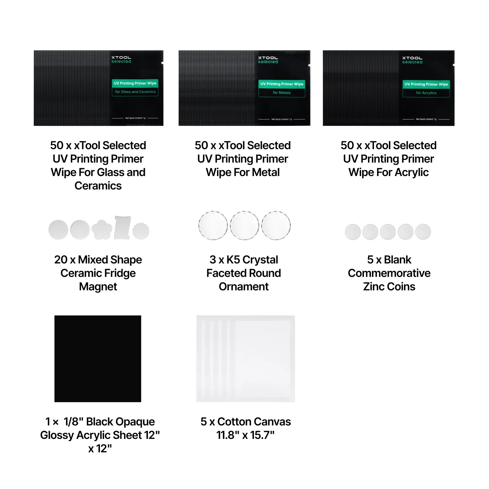 Uv printable materials package for o1 omni uv dt 03