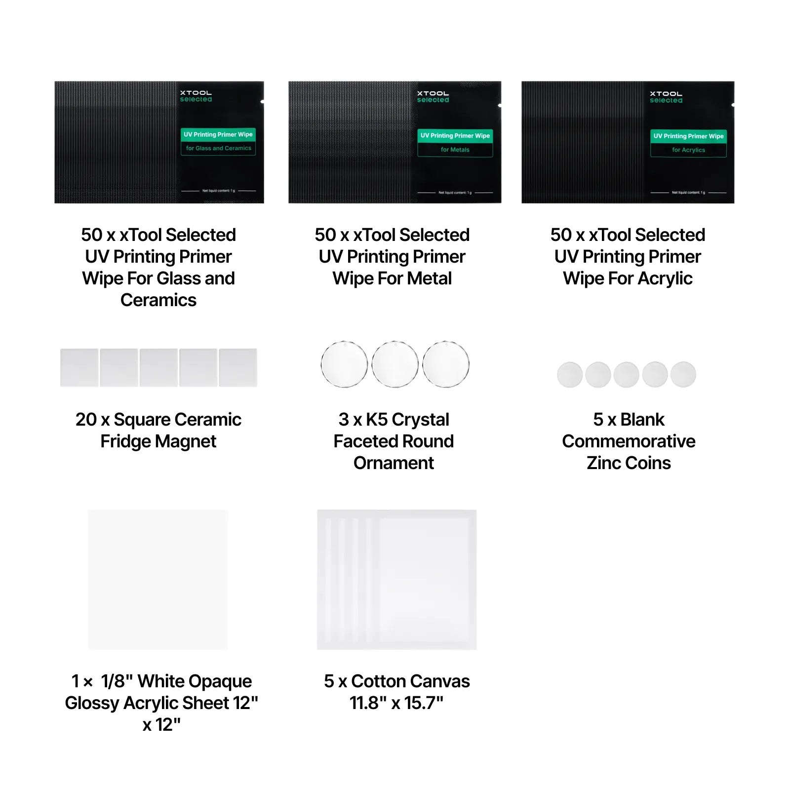 Uv printable materials package for o1 omni uv dt 05