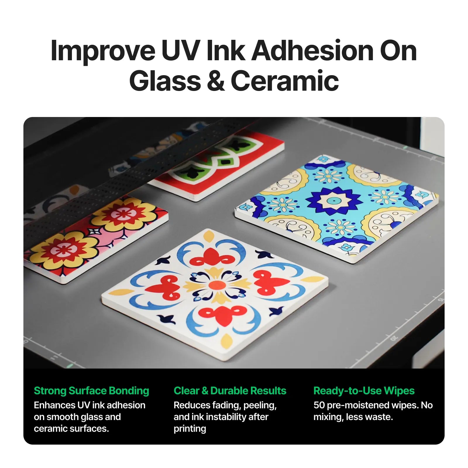 Uv printing primer wipe for glass and ceramics 03 3092 4297