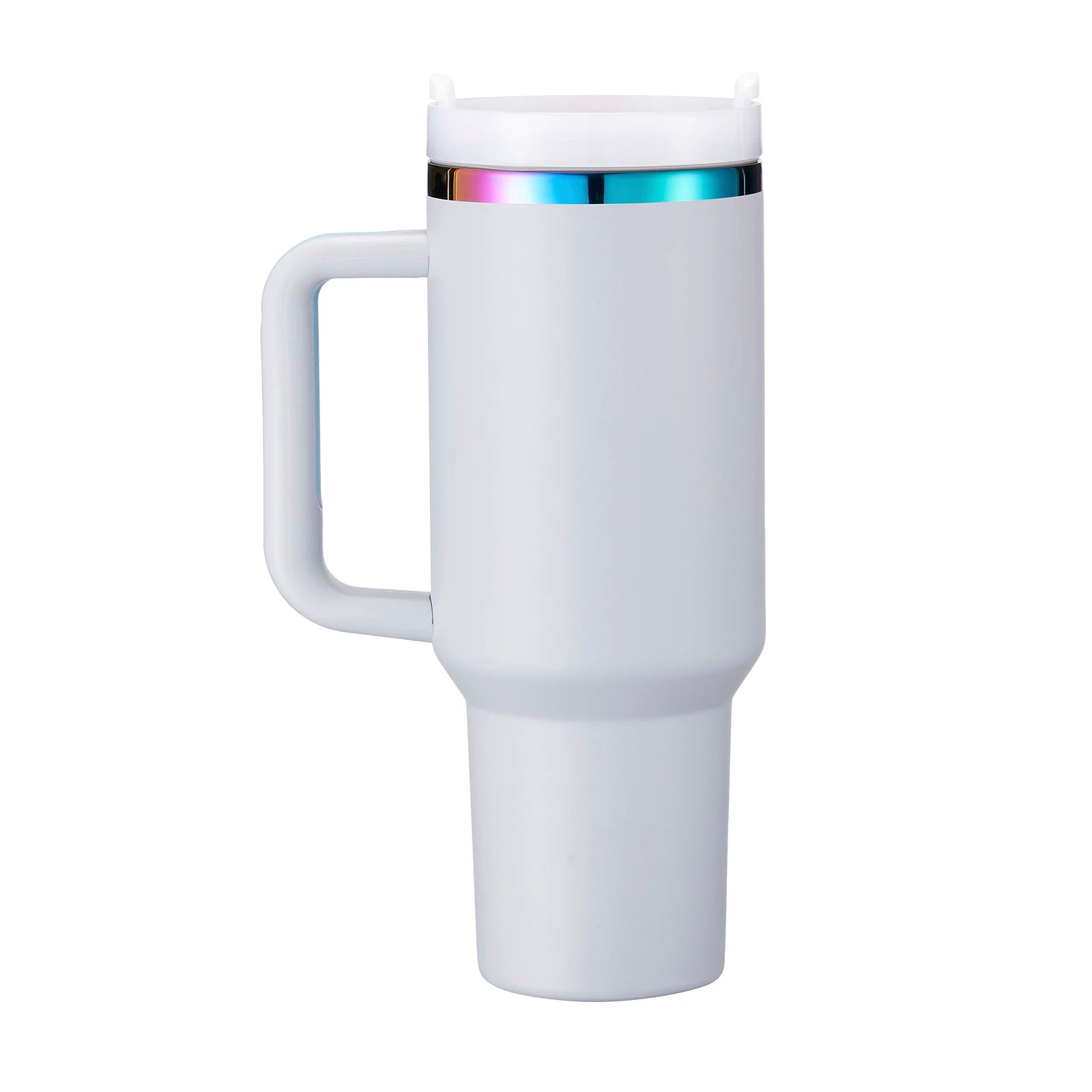 40oz Stainless Steel Tumbler with Removable Handle