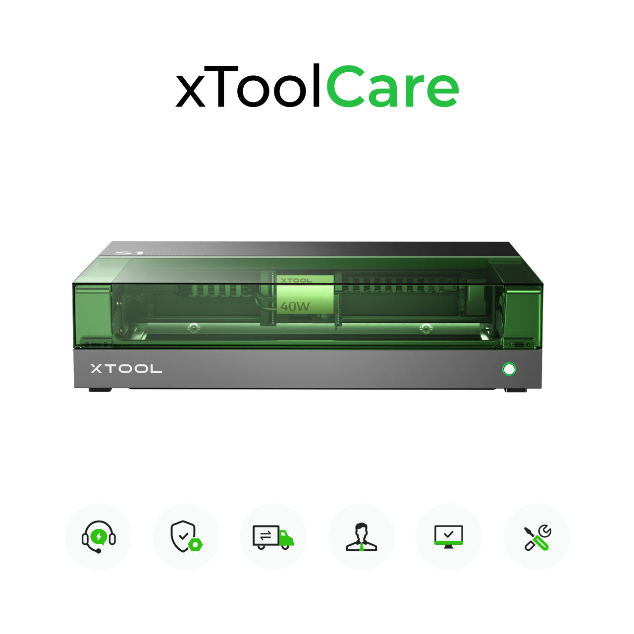 xTool D1 Pro 2.0 20W Safe & Clean Starter Kit