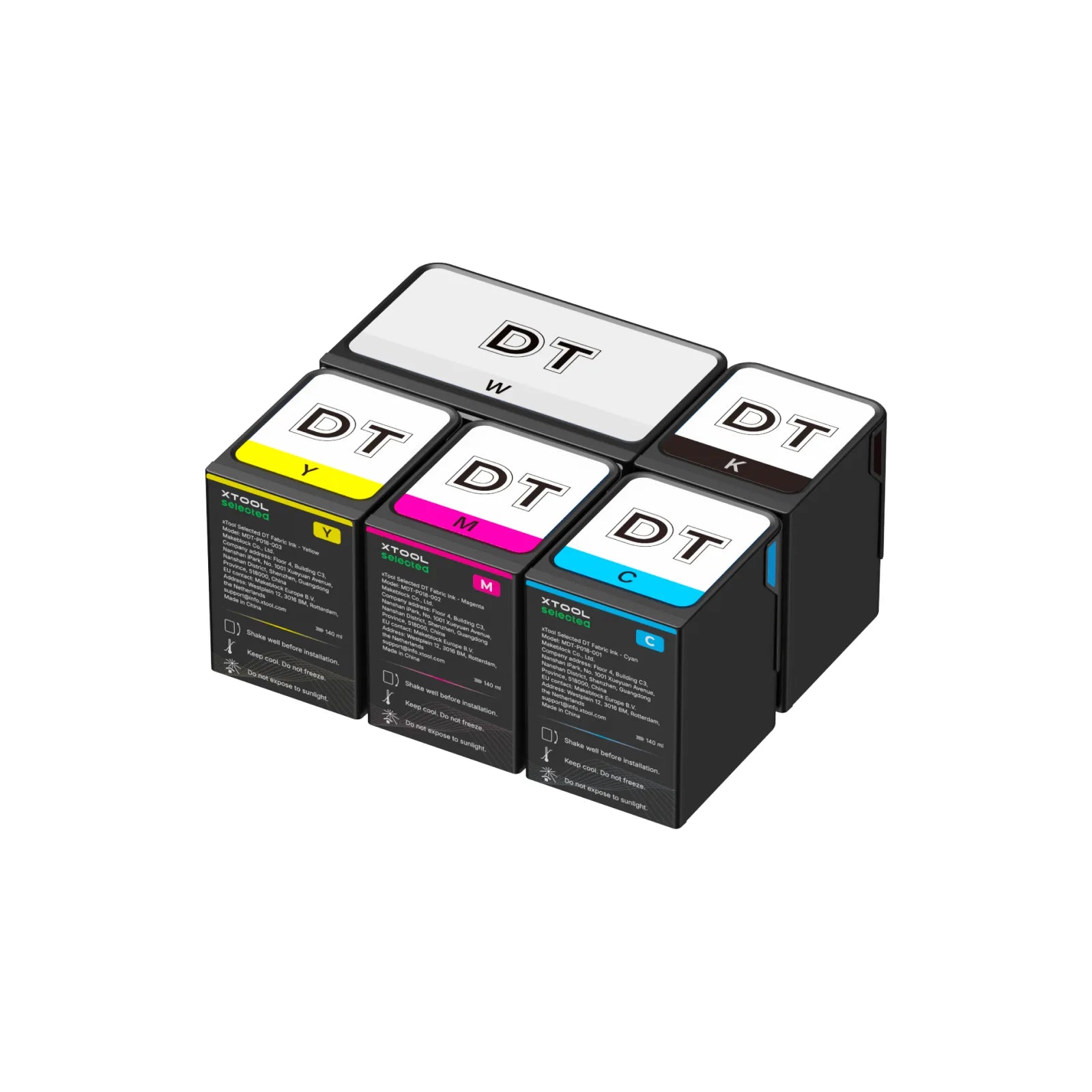 Xtool selected dt fabric ink 01