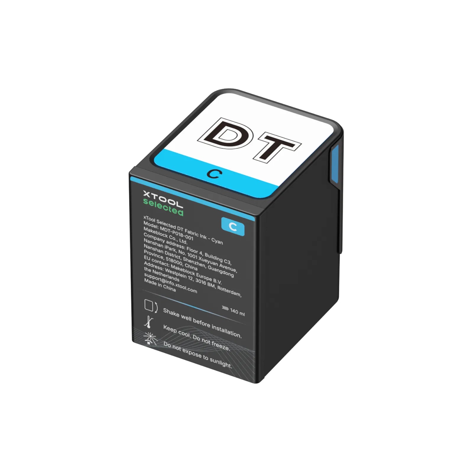 Xtool selected dt fabric ink 06