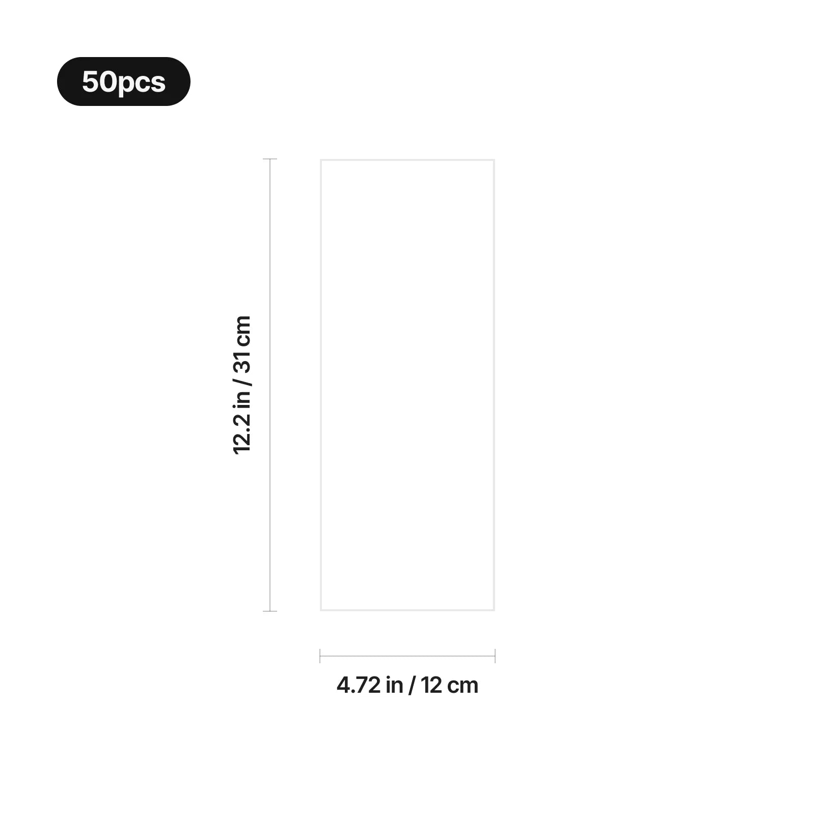 Xtool selected uv dtf a film sheets for mini baseplate 50pcs 02