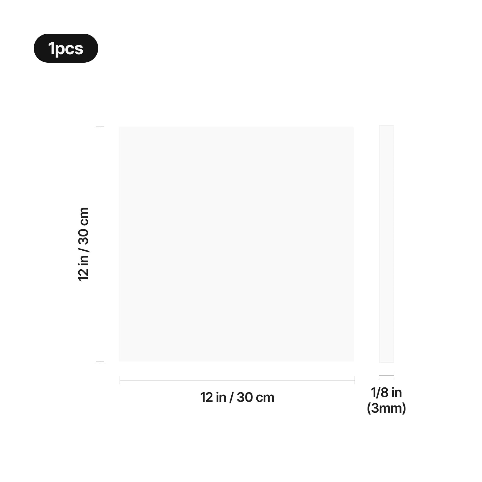 Xtool acrylic plexiglass sheet light grey glossy laser cutting dimensions