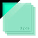 mint green glow in the dark acrylic sheet showing glow effect for laser cutting projects