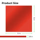 dimensions of pale red mirror acrylic plexiglass sheet for laser cutting