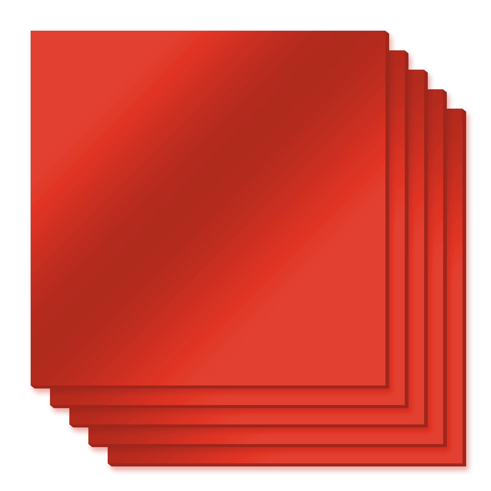 Xtool acrylic plexiglass sheet pale red mirror laser cutting diy crafts set