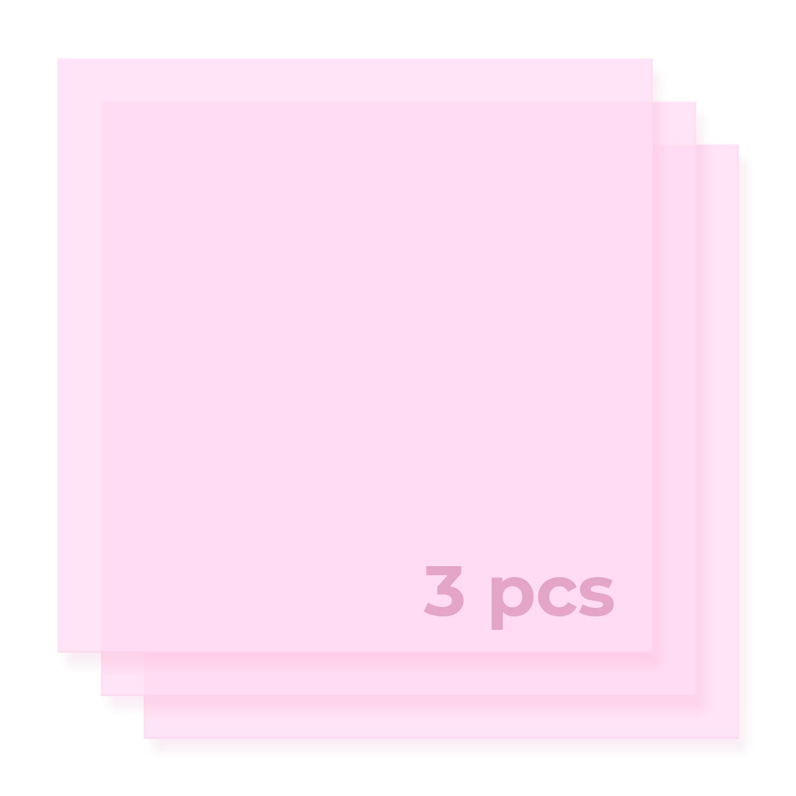 Xtool acrylic plexiglass sheet pink frosted laser cutting set