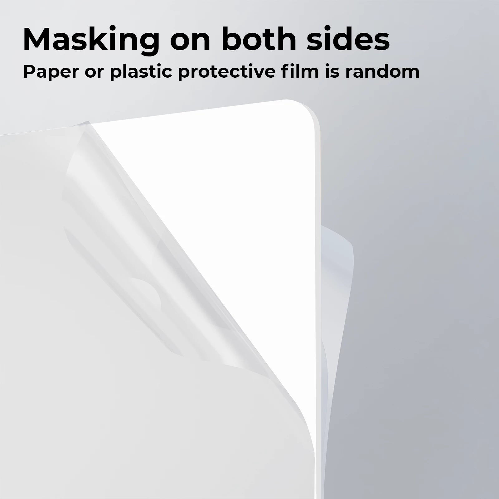 Xtool acrylic plexiglass sheet white frosted laser cutting masking