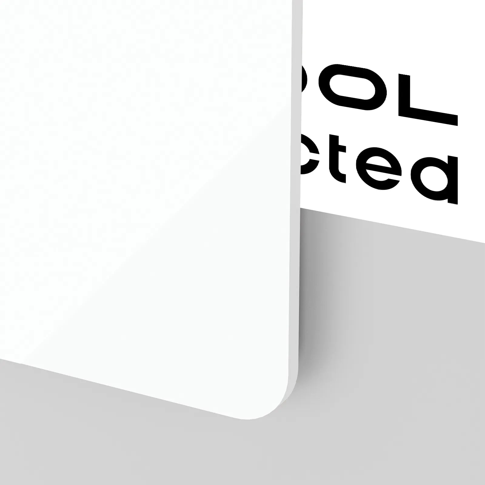 white glossy acrylic plexiglass sheet for laser cutting and diy crafts