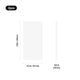 dimensions of white glossy acrylic plexiglass sheet for laser cutting