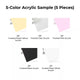 colored frosted acrylic sheets for laser cutting crafts