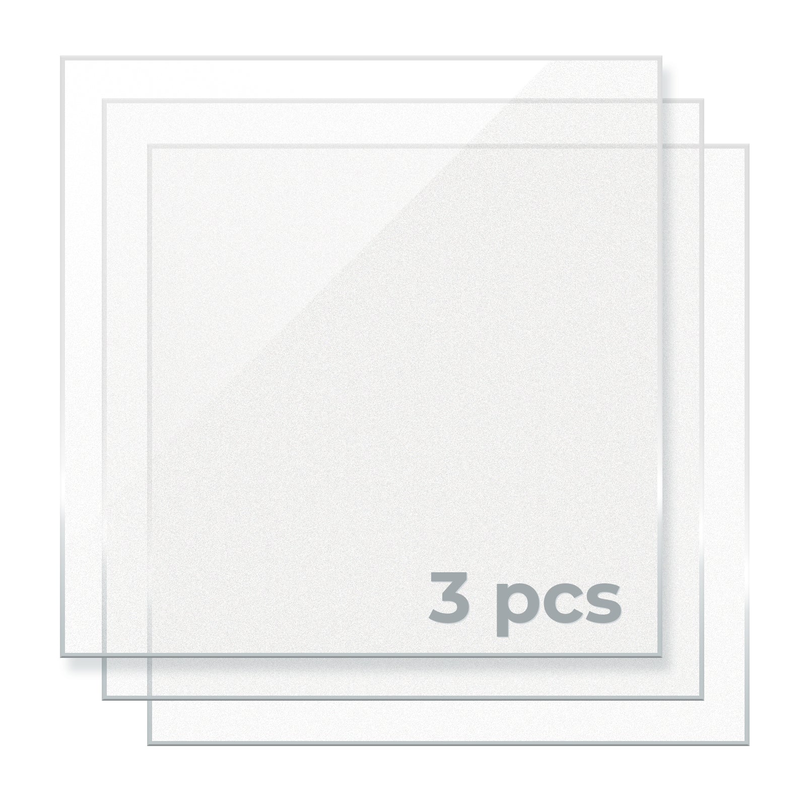 Xtool custom acrylic plexiglass sheet frosted white laser cutting set